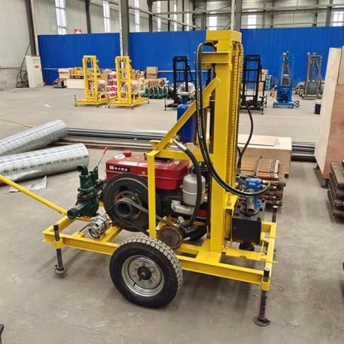 Water Well Drilling Rig for Rapid Installation of Groundwater Systems Hydraulic Pneumatic Water Well Drilling Rig Kit