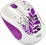 Logitech - M325 Wireless Optical Mouse - Purple Peace
