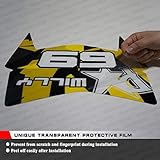 Kungfu Graphics Custom Decal Kit for Sports Scooter NVX AEROX 155 / NVX155 / AEROX155 2021 2022 2023 2024, Red White Black, YMNVX1552124002-KO