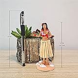 BCSmyer Dancing Hula Girl Dashboard Bobbleheads for Driver Dashboard Decorations Collection Figurines Gifts for Home Decoration Mini Size Doll Hula Dancer 4.72" High