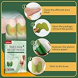 36Pcs Knee Pain Relief Patches,Wormwood Extract Sticker 8-Hour Relief of Joint Pains for Knee, Back, Neck, Shoulder Pain