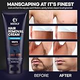 Intimate Hair Removal Cream for Men: Effective Painless Flawless Depilatory Cream for arms legs chest and Bikini Area Suitable for All Skin Types 4.2 fl.oz