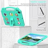 AKABEILA Compatible with Honor Pad X9/Honor Pad X8 Pro 11.5(2023) Tablet Case, Kids Friendly Universal Lightweight Shockproof Protective Case with Shoulder Strap & Stand Handle Mint Green