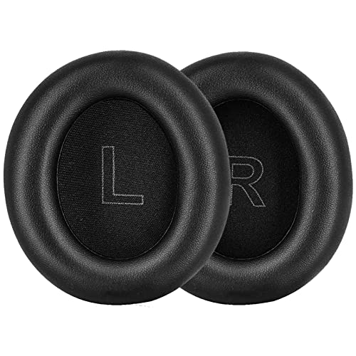 Soundcore Life Q30 Replacement Ear Pads Life Q30 Earpads Cushions Ear Cups Cover Muffs Compatible with Soundcore by Anker Life Q30/Q35 Headphones. (Black)