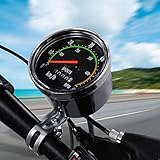 Bicycle Speedometer, Bicycle Computer,Bike Speedometer Mph Mechanical Bicycle Computer Bike Speedometer Odometer Cycling Stopwatch Cyclocomputer