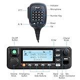 MD-9600 GPS Digital/FM Dual Band DMR Mobile Radio 50/45/25W DMR Mobile Transceiver Car Truck Radio