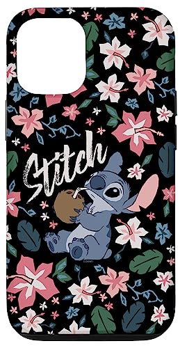 iPhone 12/12 Pro Disney Lilo & Stitch Tropical Floral Stitch Case