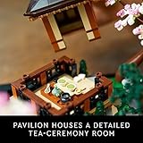 LEGO Icons Tranquil Garden Building Set - Detailed Japanese Zen Garden DIY Kit for Adults, Ages 18+ - Gift for Valentines Day for Him & Her - Building Block Set for Home Decor - 10315