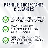 303 (230395) Products Automotive Instant Windshield Washer - 3x Cleaning Power - Super Concentrated Tablets - Just Add Water, 25 Tablet