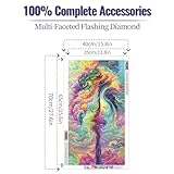 JATOK Abstract Large Diamond Painting Kits for Adults (27.6 x 15.7 inch), 5D Diamond Art Full Round Drill DIY Embroidery Pictures Arts Paint by Number Kits for Home Wall Decor