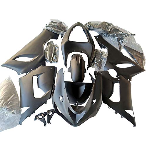 ZXMT Matte Black Fairing Kit Motorcycle Fairings for Kawasaki 2005 2006 Ninja ZX6R ZX 636 2005-2006 (21 Pcs)