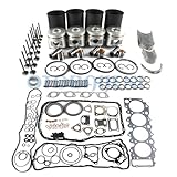 Otobaijeni 4HL1 Engine Overhaul Rebuild Kit with 16 Valve Kit for Isuzu 4HL1 Engine NPR-HD NQR NRR Truck Engine Rebuild Repair Aftermarket Parts