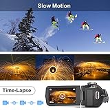 Video Camera Camcorder 2.7K Ultra HD 36MP YouTube Camera for Vlogging, IR Night Vision 16X Digital Zoom Camera Recorder with Microphone Lens Hood Handheld Stabilizer Remote Control, 2 Batteries