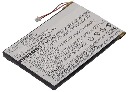 Battery for P325385A4H for iPod 1st 2nd Generation