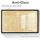 Mothca Matte Glass Screen Protector for Samsung Galaxy Tab S6 Lite 10.4-inch (2024/2022/2020) Anti-Glare & Anti-Fingerprint Tempered Glass Film, Smooth as Silk, Case Friendly, S Pen Compatible