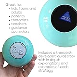 Anger Management Toys - The Calm Ball - Coping Skills Tool, Anxiety Toys for Adults and Kids, Stress Relief Toys for Adults , Teens and Kids , Therapy Toys , Anxiety Relief , Social Emotional Learning