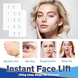 Face Lift Tape, Face Tape Lifting Invisible, 180 Pcs Facelift Tape for Face Invisible Makeup Tape Lifting Instant Beauty Face Tapes for Lifting Sagging Skin Double Chin Neck Jowls Eyes Facial Wrinkles