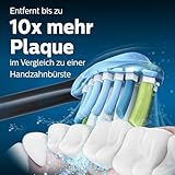 Philips Sonicare Premium Plaque Defence BrushSync Enabled Replacement brush Heads, 4pk Black - HX9044/33