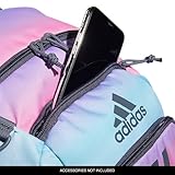 adidas Creator 2.0 Backpack (21L) Durable Small Athletic Student Laptop Bag for Boys/Girls, Gradient Rose Tone Pink/Onix Grey, One Size