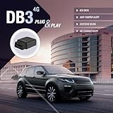 DB3-4G Plug & Play OBD GPS Tracker - from Rewire Security for Tracking Car Vehicle Van Fleet RVs Trailers and Trucks – Plug & Play Easy Installation with Companion App