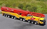 FloZ for SANY 86M Concrete Pump Truck 1:50 Truck Pre-Built Model