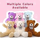 MaoGoLan Huge Pink Stuffed Animals 47 inch Life Size Cute Teddy Bears Big Giant Teddy 4 Feet for Baby Girls Shower Decorations