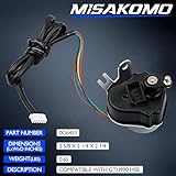 Misakomo 0G6453 Stepper Motor Assembly - GTH990 HSB Stepper Assembly - Compatible with GENERAC Guardian 990 992 999 Generator