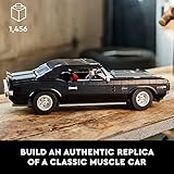 LEGO Icons Chevrolet Camaro Z28 10304, Customizable Classic Car Replica Model Building Kit, 1969 Vintage American Muscle Car, Great Gift Idea for Teens and Adults