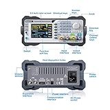 Goupchn Programmable DDS Signal Generator 80MHz Dual Channel Arbitrary Waveform Function Generator Frequency Meter 300MSa/s Counter High Precision 3.5inch Screen