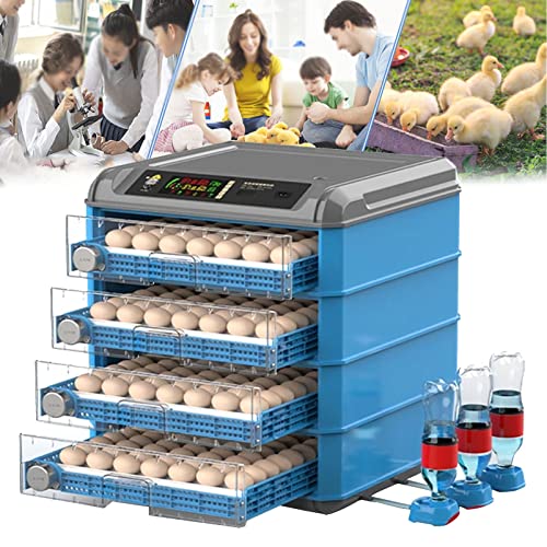 GaRcan Egg Incubator, 300/392/500 Eggs Incubator, Digital Poultry Hatcher Machine with Automatic Egg Turning, Temperature Control, LED Screen, General Purpose Incubator for Chickens Ducks Birds,300