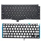 Pardarsey Replacement Backlight Backlit Keyboard Compatible with MacBook Air Retina 13" M1 A2337 Late 2020 Year US Layout+Keyboard Screws+Screwdriver