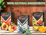 Tanya Hookah Shisha Flavors, 100% Nicotine And Tobacco Free, Fruit Variety Pack 50 Grams Hookah Shisha Flavor (10 Pack)