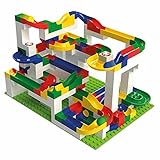 Hubelino Marble Run - 200-Piece Big Building Box - The Original! Made in Germany! - Certified and Award-Winning Marble Run