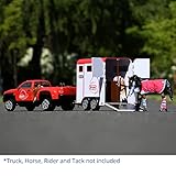 Breyer Traditional Series Two-Horse Trailer Toy | (1: 9 Scale) | Model# 2619 White