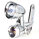 Chrome Fairing Mounted Driving Lights With Turn Signals For Harley Street Glide Road King FLHT FLHX 1996-2013 Models