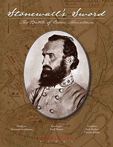 REV: Stonewall's Sword, the Battle of Cedar Mountain, Board Game