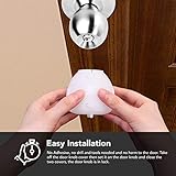 EUDEMON 6 Pack Baby Safety Door Knob Covers Door Knob Locks