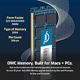 OWC 512GB (8x64GB) DDR4 3200MHz PC4-25600 CL22 2RX4 ECC Registered RDIMM 1.2V 288-pin Memory RAM Upgrade for Server