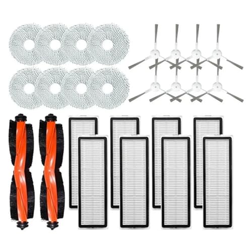 SUCKMIST Robotic Vacuums Compatible with Xiaomi Robot Vacuum X20 + / X20 Plus Replacement Parts Main Side Brush Hepa Filter Mop Cloth Accessories