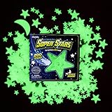 Glow in The Dark Stars for Ceiling - Includes Installation Putty, Bonus Moon and Star Constellation Guide, Only Glow Stars Powered by Illumaglow2.0