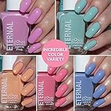 Eternal Pastel Nail Polish Sets for Women (CANDY PASTELS) - Pastel Nail Polish Set for Girls - Long Lasting & Quick Dry Nail Polish Set for Home DIY Manicure Pedicure - Made in USA, 13.5mL (Set of 5)