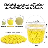 500 Rounds Refill Pack Balls Ammo Bulk Compatible with Nerf Rival Gun, TiopLior Yellow Foam Bullet Ball Replacement Refill Pack for Rival Blasters & Toy Blasters Gun(HIR, High-Impact Rounds)