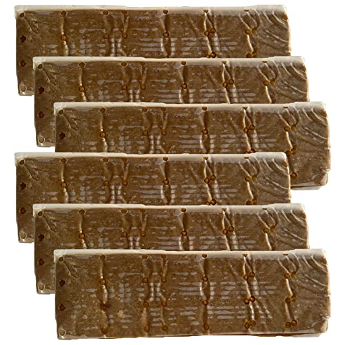 Global Patties 15% Pollen Patties for Bees | 4 Pack - 1 Pound Each (approximate Weight) | Protein Pollen Patty Food Supplement for Honey Bees (4)
