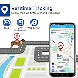 KEhtu Animal Tracker, GPS Real-time Tracker for Cattle, Horses, Camels and Livestock, 6000mAh Lithium Battery, Historical Track, Real-time Positioning, Range Setting and Multiple Positioning