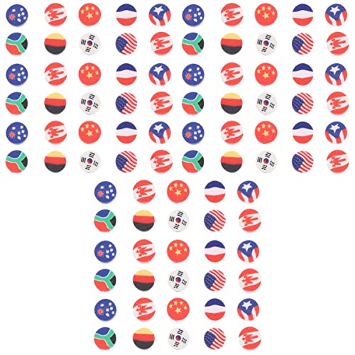 300pcs Buttons Hanging for World National Flags Mm Charm Necklace Clay Decoration Phone Country Pilymer Multiple Decor Bracelet Bead Spacer Art Craft Cabochons Loose Slice