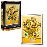 LEGO Art Vincent Van Gogh – Sunflowers Building Set for Adults - Home Decor Idea - Brick Built Painting - Creative Activity Gift for Adults, Artists, and Art Lovers - 31215