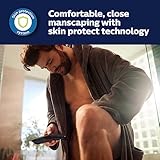 Philips Norelco Bodygroom Series 7000 Showerproof Body & Manscaping Trimmer & Shaver with case and Replacement Head for Above and Below The Belt, BG7040/42