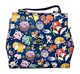 Loungefly Pokemon First Generation Allover Print Crossbody Satchel Handbag Purse