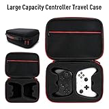 Younik Controller Carrying Travel Case, Protective Hard Case for 2 Controllers, Compatible with P5, P4, X-box 1, Switch Pro and Other Universal Sized Controllers