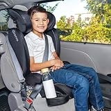 Diono Monterey 2XT Latch 2 in 1 High Back Booster Car Seat with Expandable Height & Width, Side Impact Protection, 8 Years 1 Booster, Black